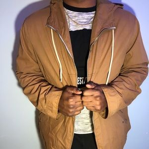 Tan lightweight jacket